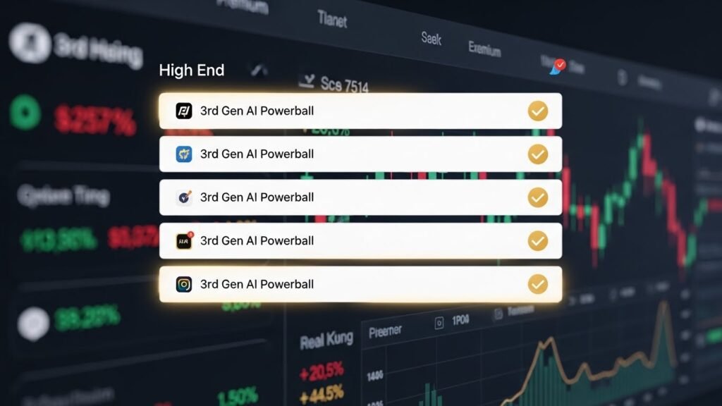 최종 심의를 통과한 3세대 AI파워볼 화이트리스트 플랫폼 공식 발표 화면